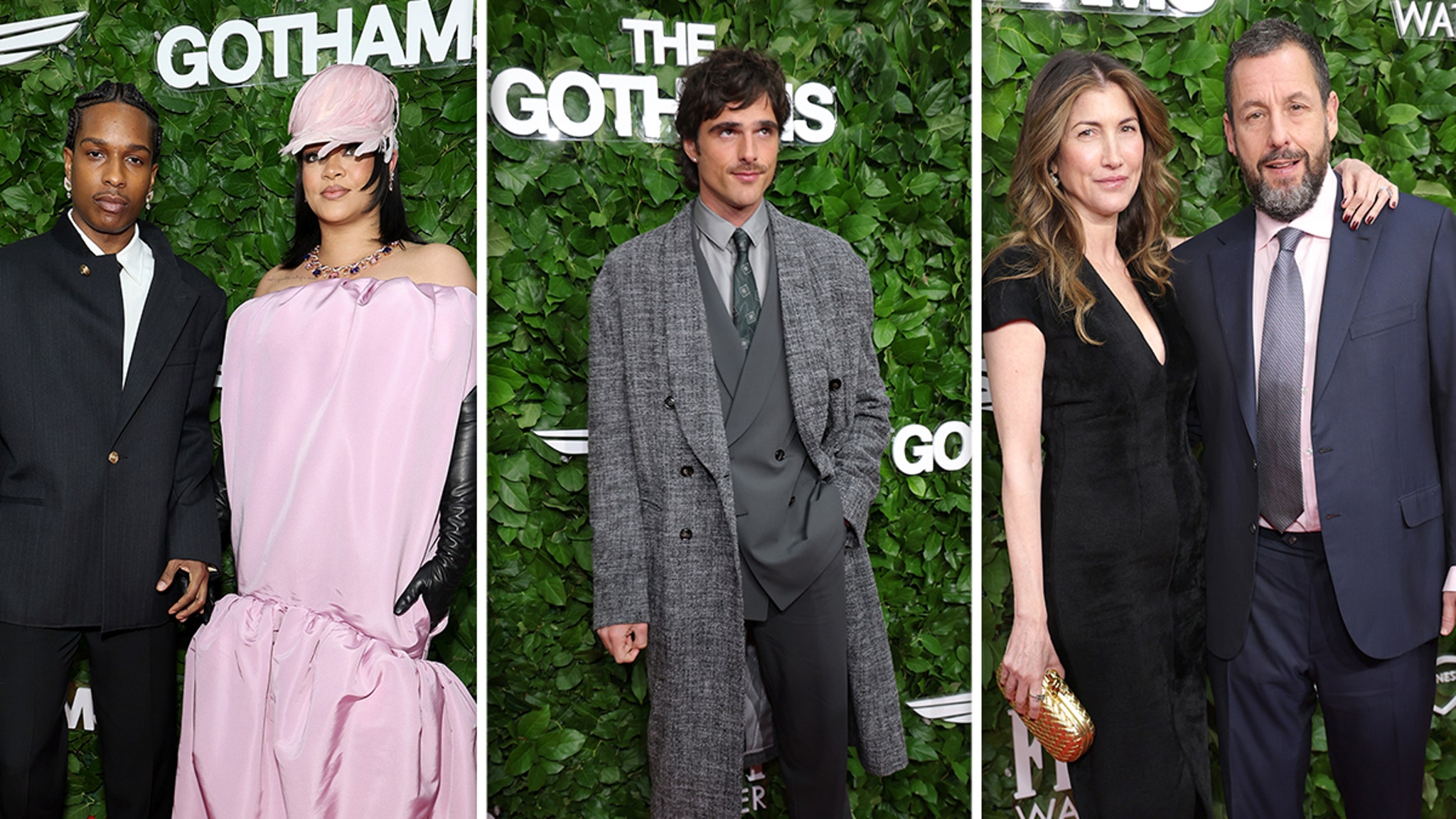 Rihanna, A$AP Rocky y más brillan en los Gotham Awards 2025