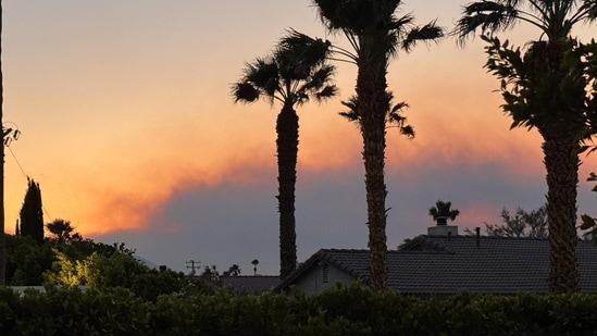¿Un incendio en Palm Springs? El humo del Shore Fire genera miedo entre los residentes; el departamento de bomberos proporciona aclaraciones