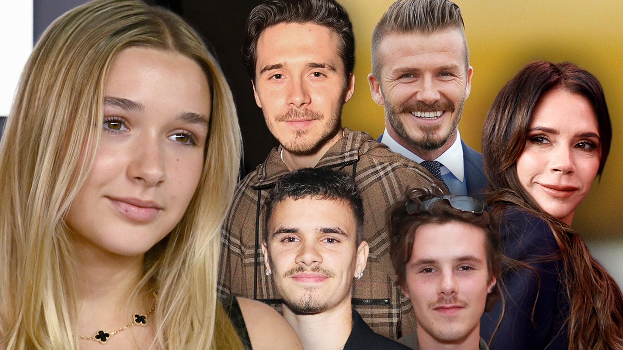 Harper Beckham muestra amor a sus hermanos en medio de una disputa familiar