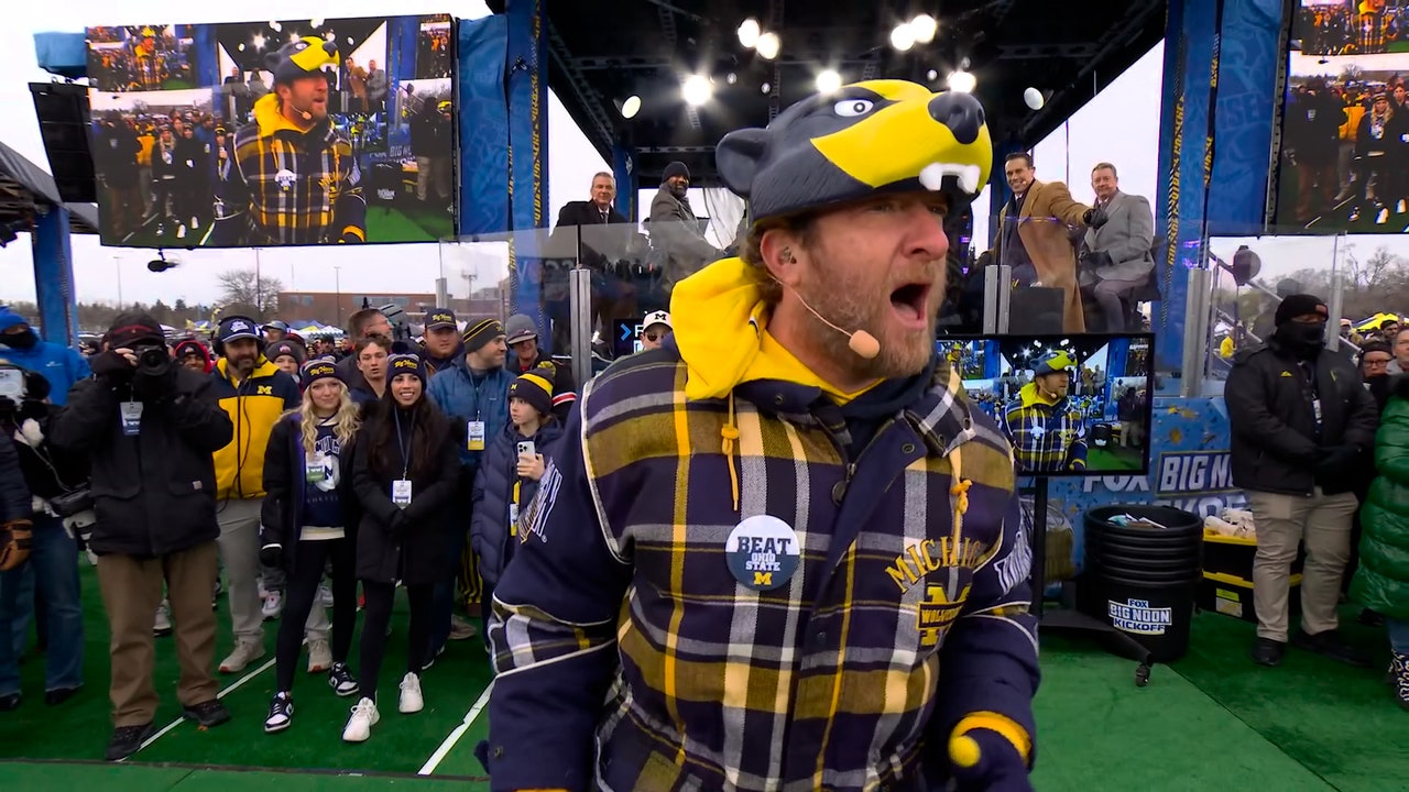 DISCURSO ÉPICO de Dave Portnoy antes de Ohio State vs. Michigan FOX College Football