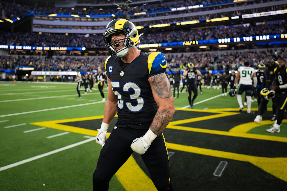 Según los informes, los Rams firmaron al LB Nate Landman con una extensión de tres años y $22,5 millones después de contratarlo para verificar el mínimo de la agencia libre.