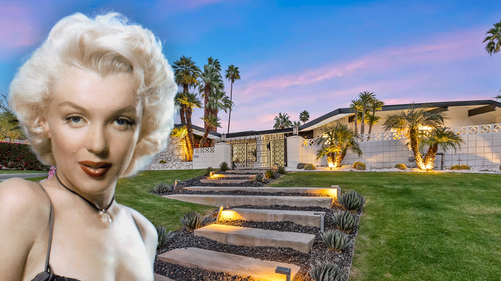 La antigua casa de Marilyn Monroe en Palm Springs sale al mercado por 3,3 millones de dólares
