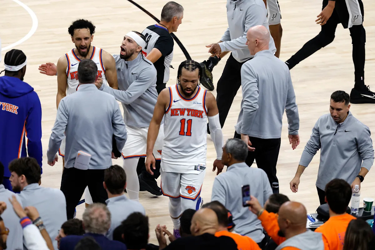 Finales de la NBA de 2026: el fan que se burló de Jalen Brunson no podrá sentarse en la cancha por el resto de la serie