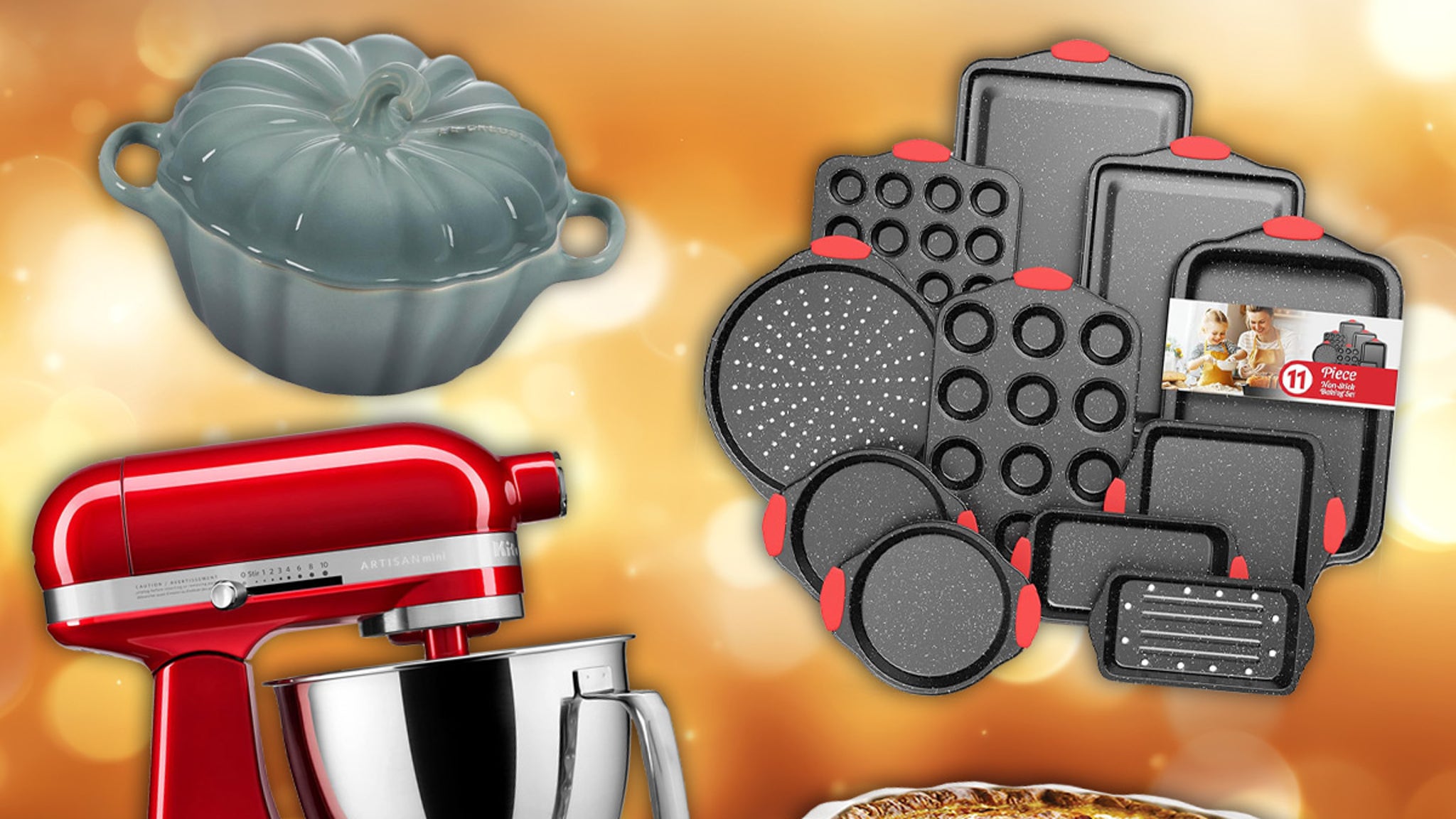 Kits de repostería y cocina para las fiestas.