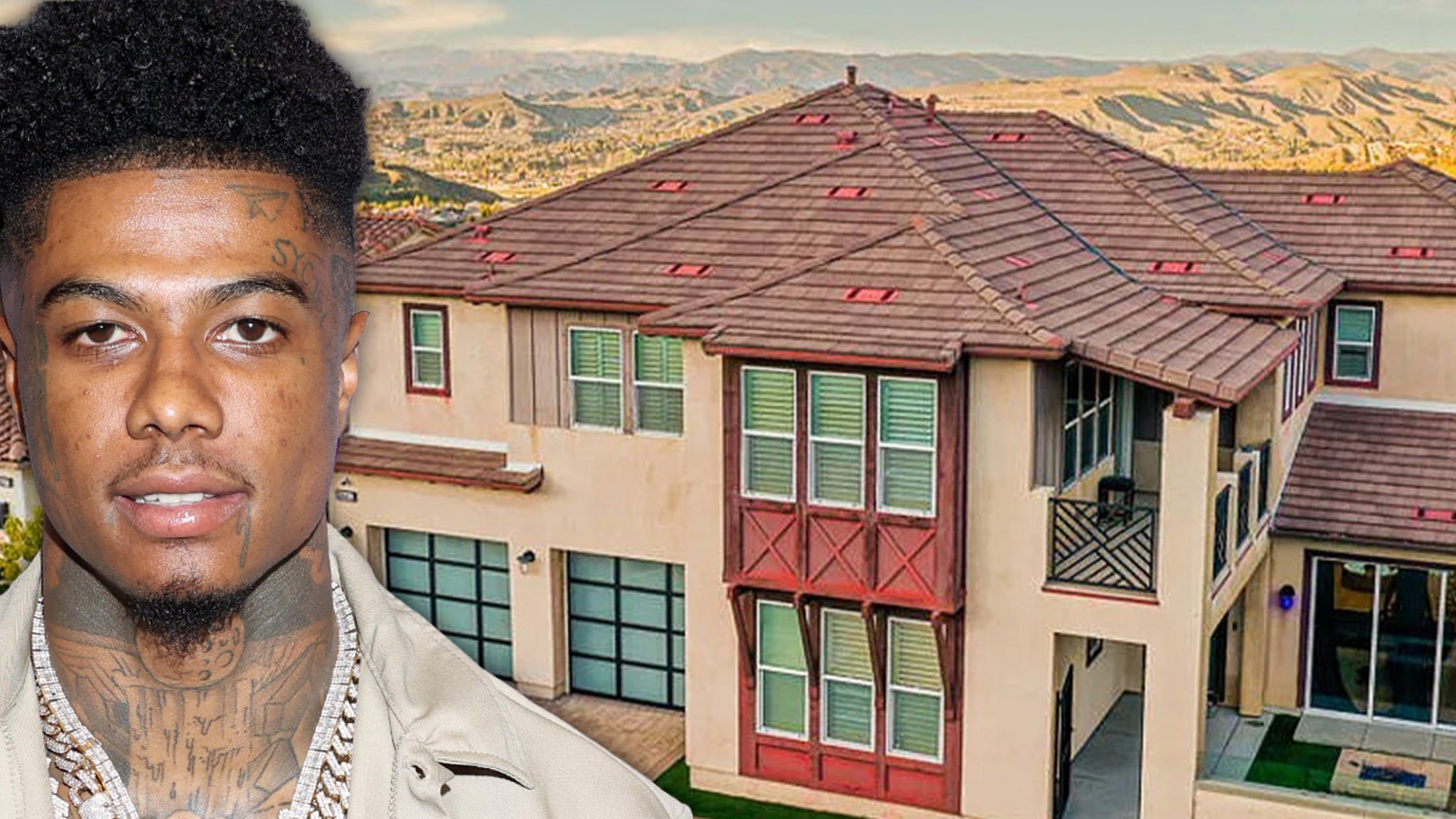 Blueface ofrece una mansión personalizada en Blue California por 1,2 millones de dólares