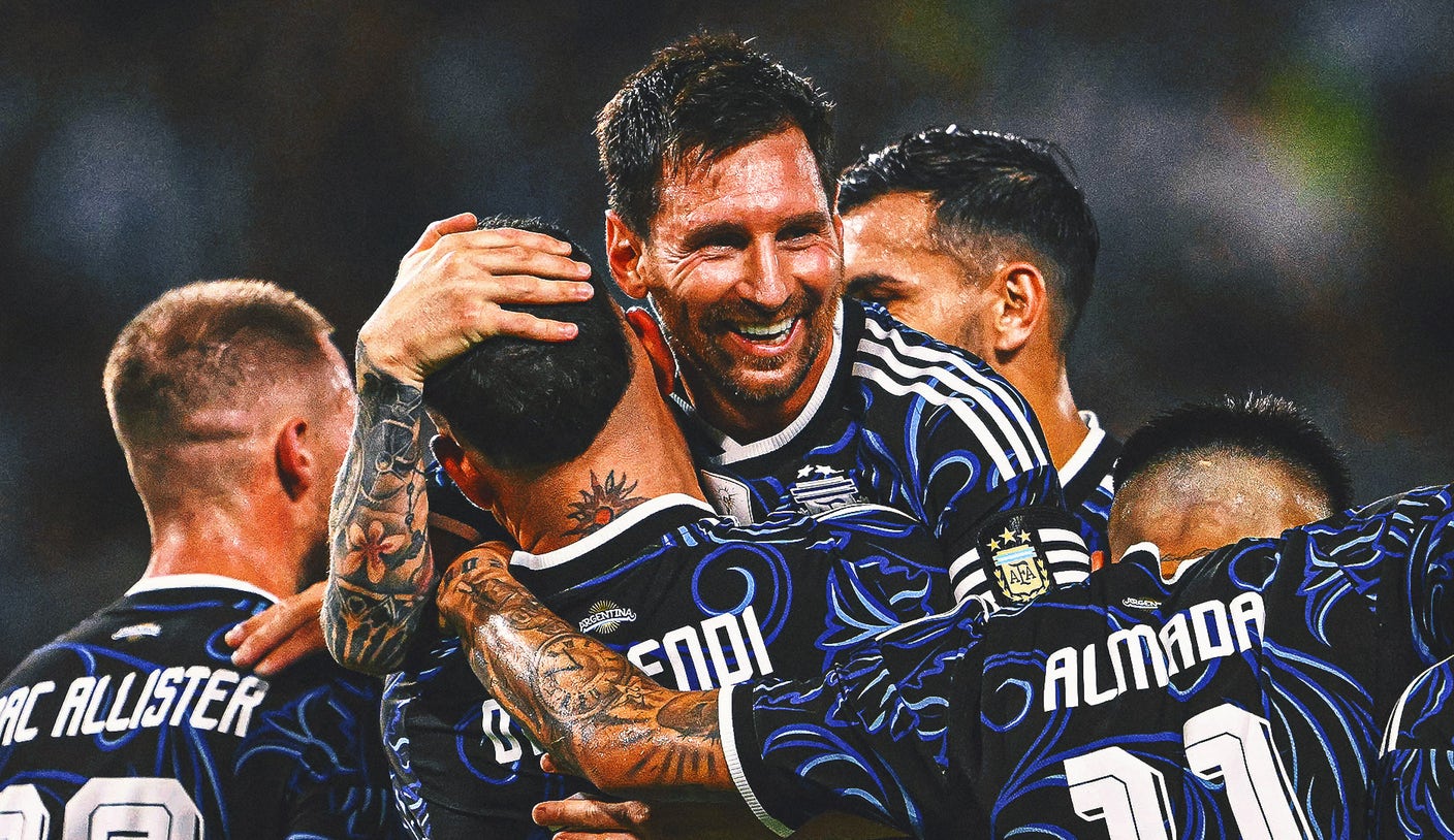 Lionel Messi brilla en el que podría ser su último partido en casa contra Argentina