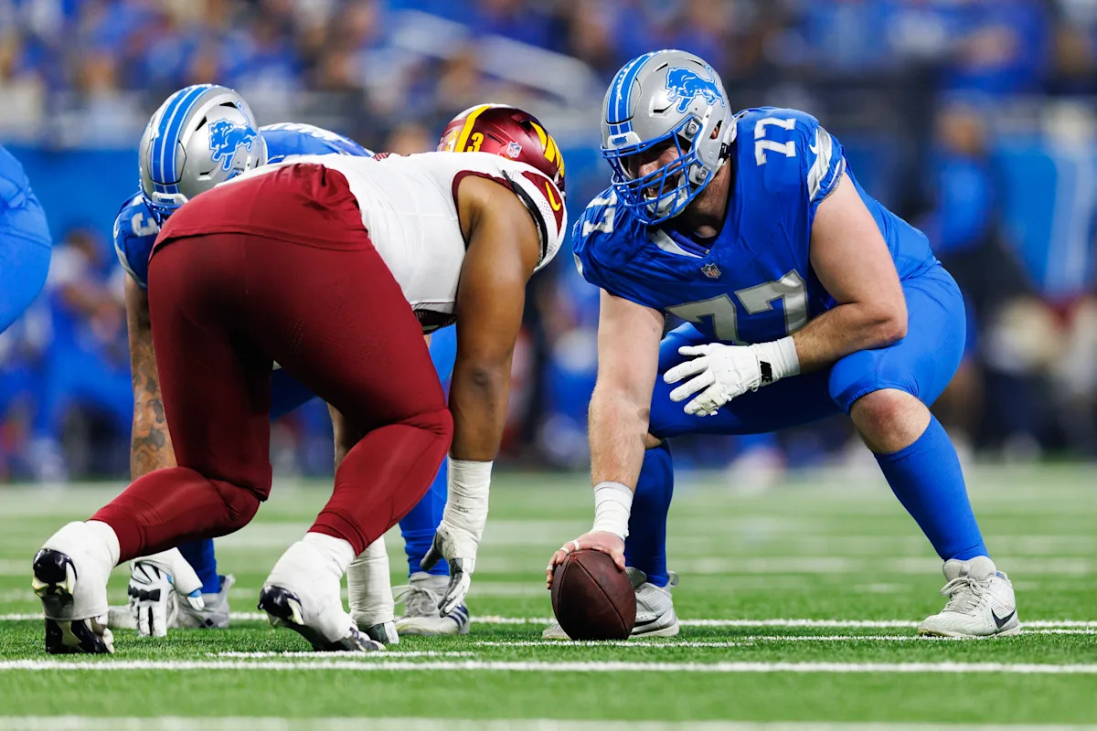 Al igual que Barry Sanders y Calvin Johnson, Frank Ragnow se habría visto obligado a devolver parte del bono por firmar a los Lions.