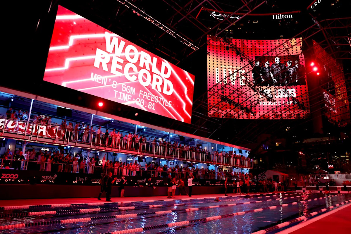 Los juegos mejorados obtuvieron su “récord mundial”, pero parecen más un infomercial glorificado
