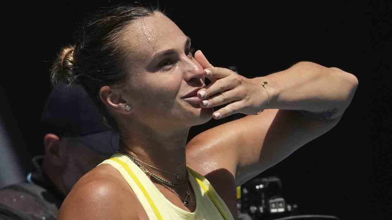 La tenista Aryna Sabalenka anuncia su compromiso