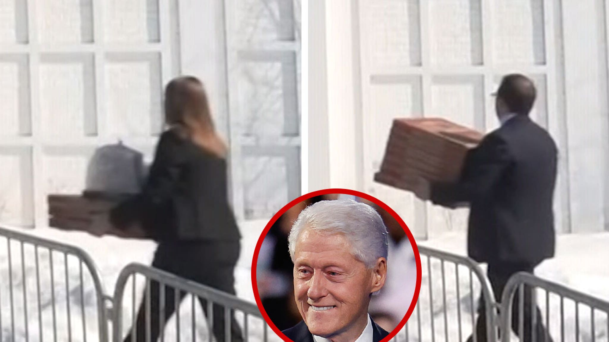 Pizzas entregadas en la declaración de Jeffrey Epstein de Bill Clinton