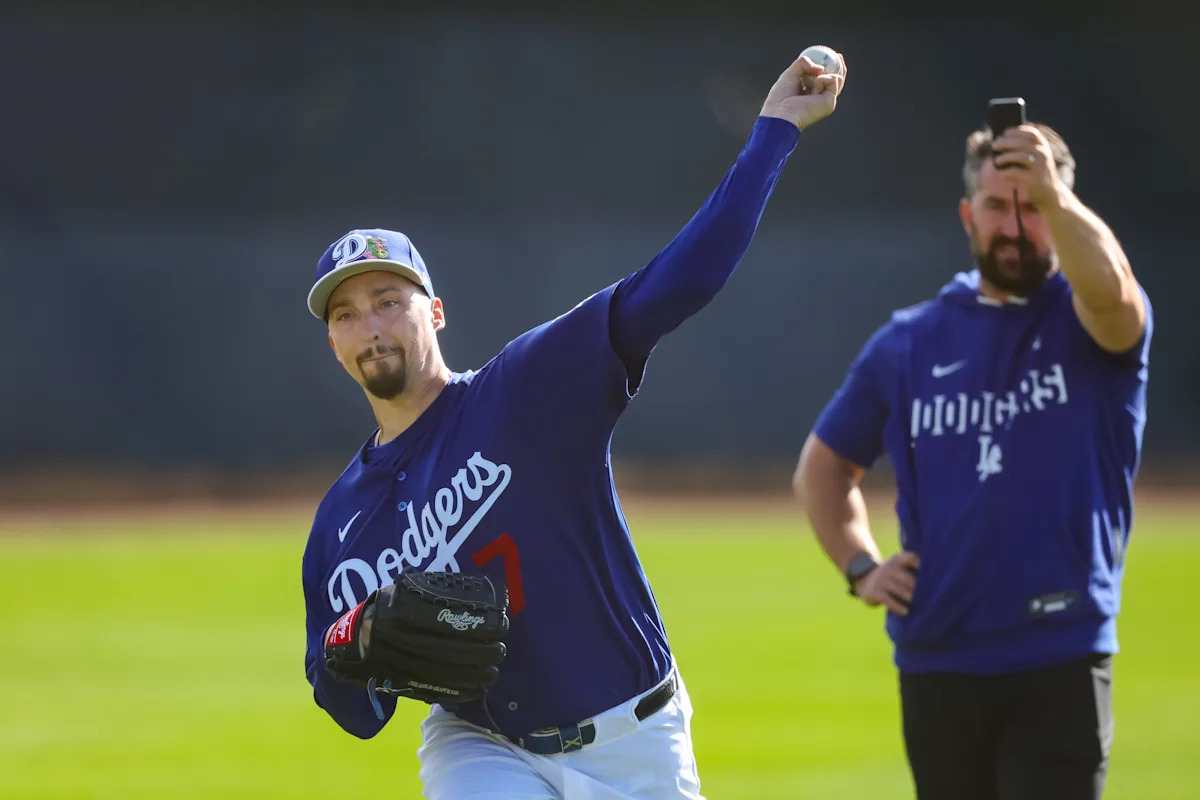 Las posibilidades de Blake Snell de estar listo para los Dodgers en el Día Inaugural son “probablemente nulas”