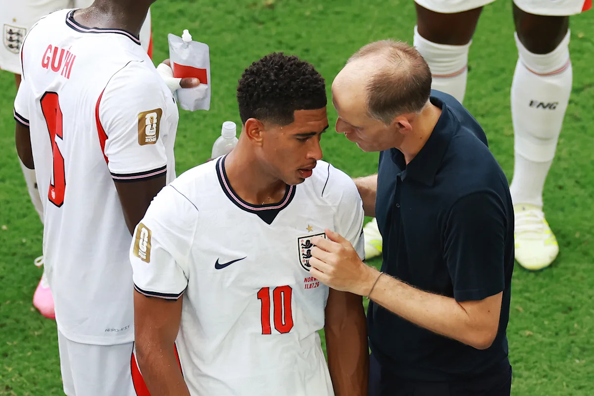 Jude Bellingham rechaza las críticas del seleccionador inglés Thomas Tuchel tras la victoria de Noruega: “Sí, bueno, lo que sea”
