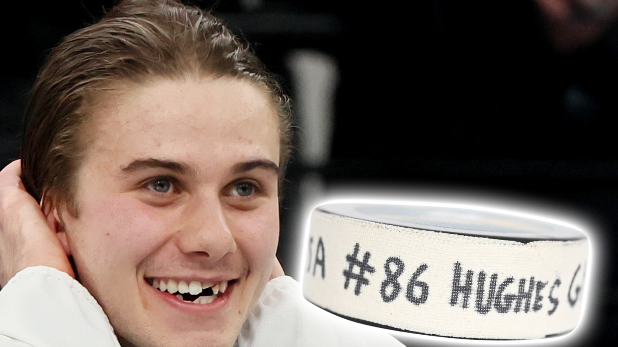 El disco ganador de la medalla de oro de Jack Hughes podría valer un millón de dólares, dicen expertos en subastas