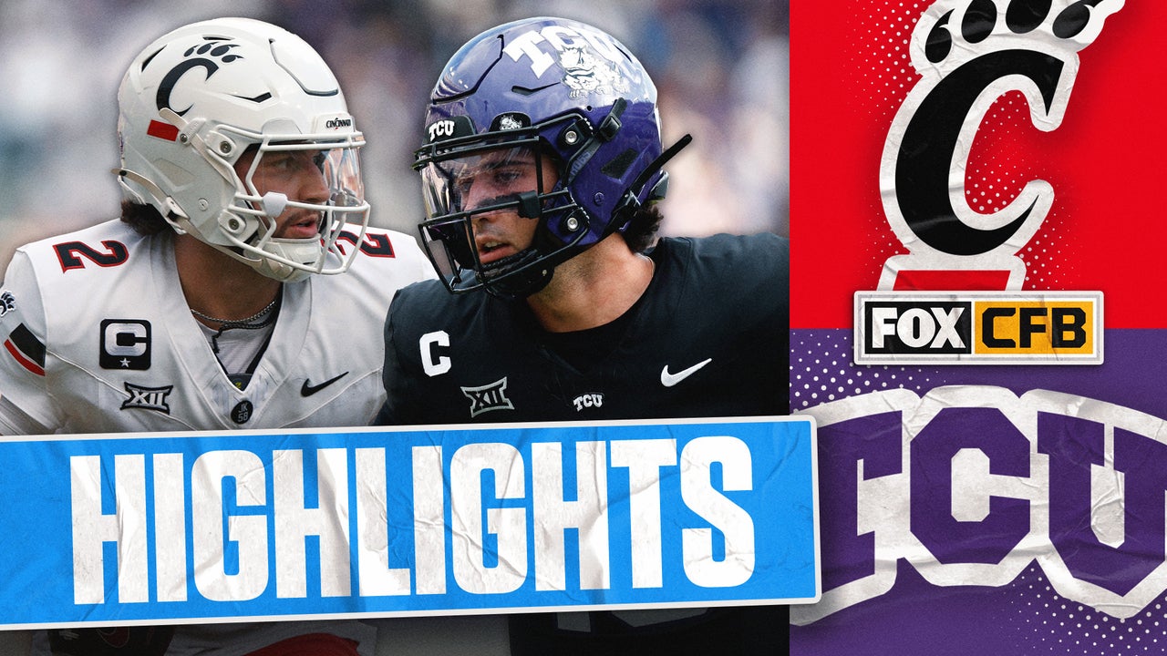 Lo más destacado de Cincinnati Bearcats vs. TCU Horned Frogs | Fútbol universitario FOX