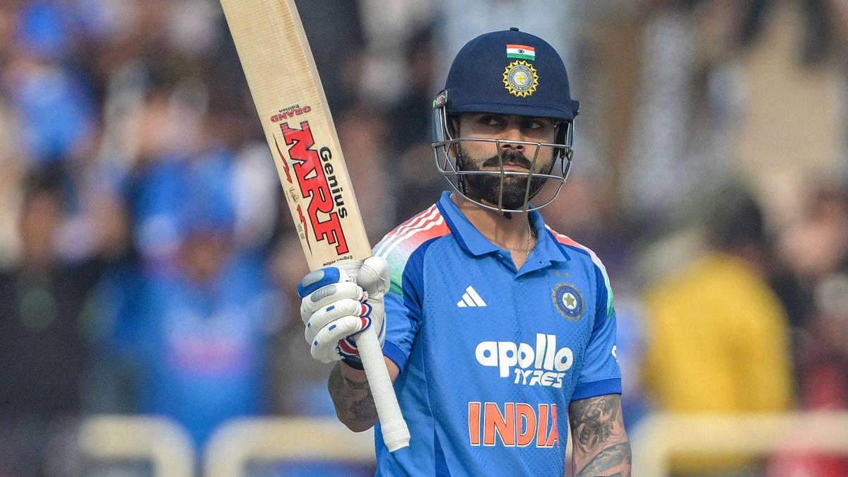 Virat Kohli logra su siglo 83 en el cricket internacional en el primer ODI IND vs SA