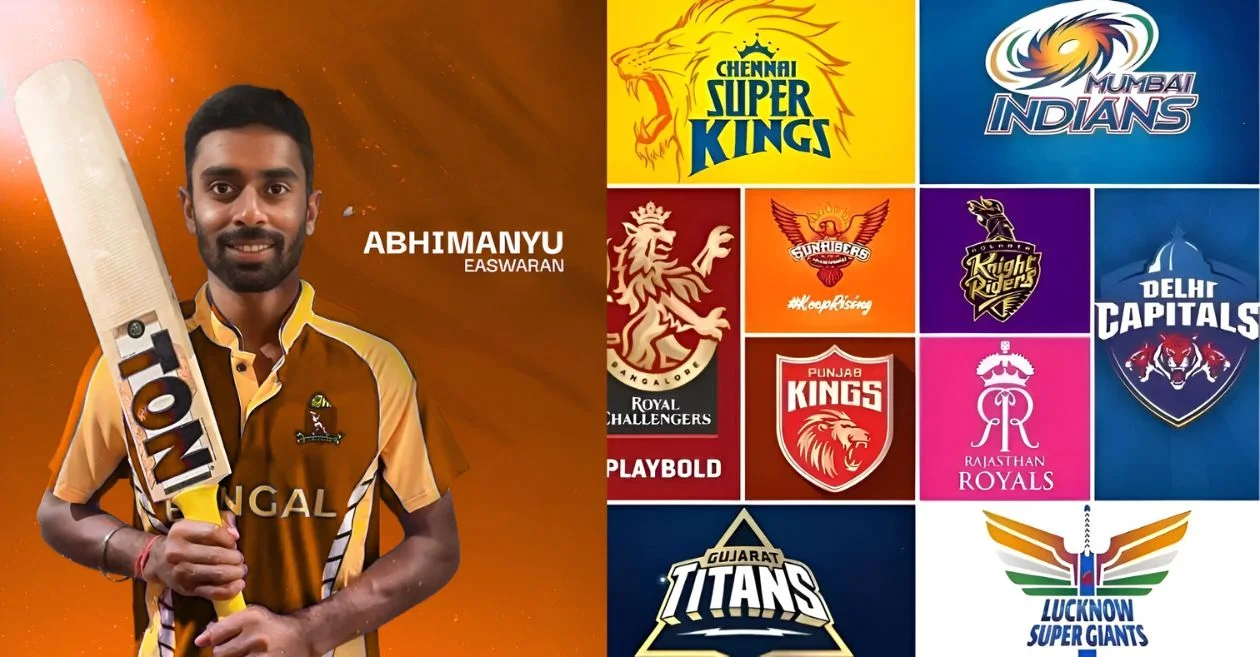 IPL 2026: 5 franquicias que podrían apuntar a Abhimanyu Easwaran en la minisubasta