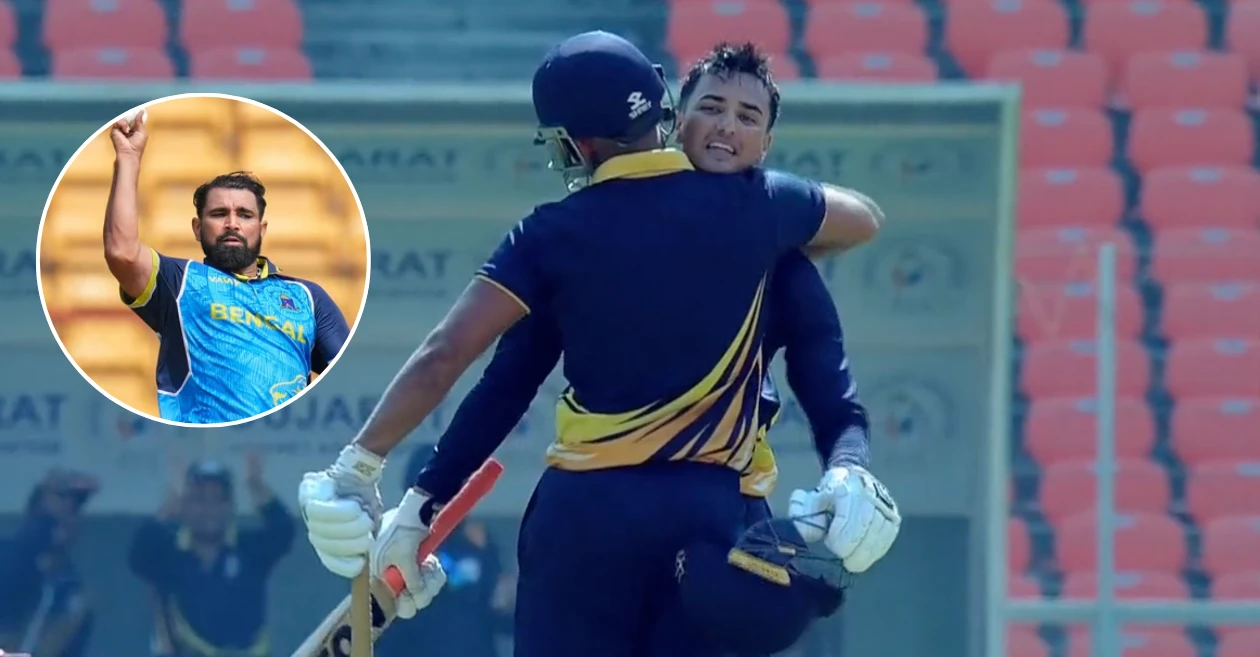 Abhishek Sharma bate muchos récords contra la Bengala de Mohammed Shami en el Trofeo Syed Mushtaq Ali 2025