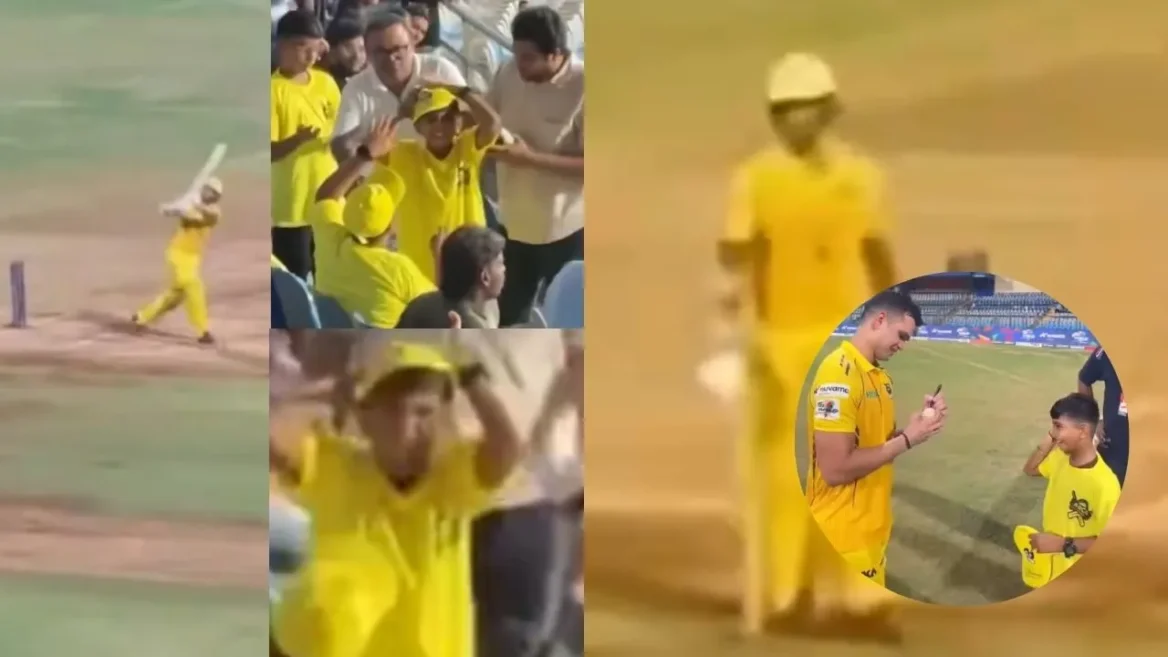 MIRAR: Los poderosos seis de Arjun Tendulkar golpean a un joven espectador en las gradas durante el choque T20 Mumbai League 2026