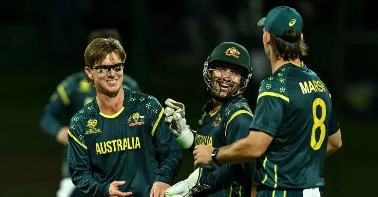 Adam Zampa y Mitchell Marsh chisporrotean cuando Australia finaliza la campaña de la Copa Mundial T20 2026 con una contundente victoria sobre Omán
