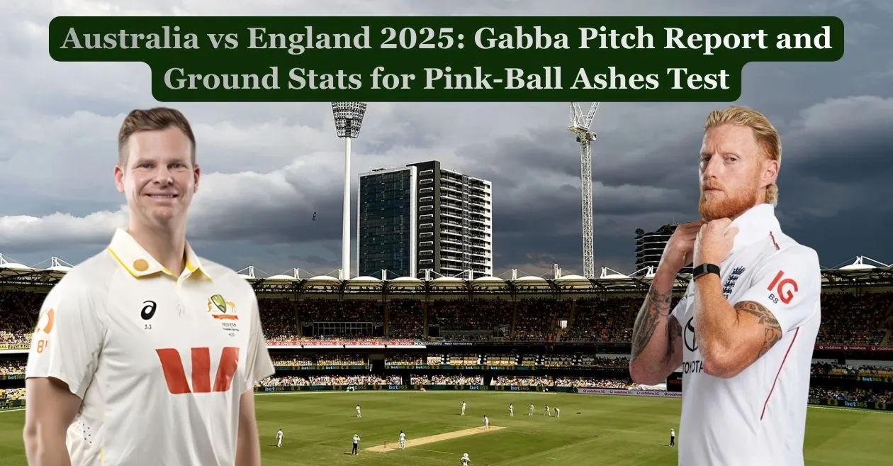 AUS vs ENG, Ashes 2025-26: Informe de prueba de bola rosa, estadísticas y registros de Gabba