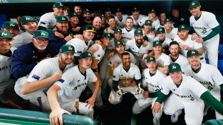 Dentro del equipo de béisbol de Australia: la plantilla completa y más sobre el equipo del Clásico Mundial de Béisbol 2026