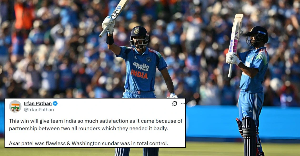 Los fanáticos se vuelven locos cuando la actuación integral de Axar Patel lleva a India a una contundente victoria sobre Inglaterra en el primer ODI.