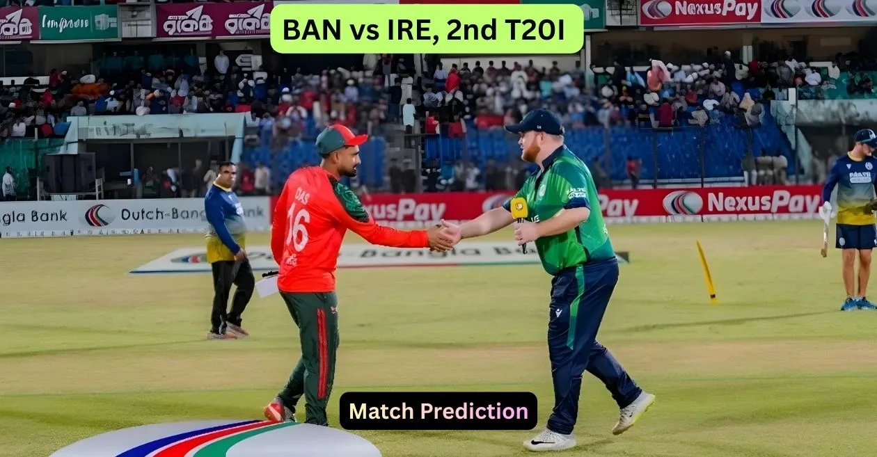 BAN vs IRE, segunda predicción T20I: ¿Quién ganará el partido de hoy entre Bangladesh e Irlanda?