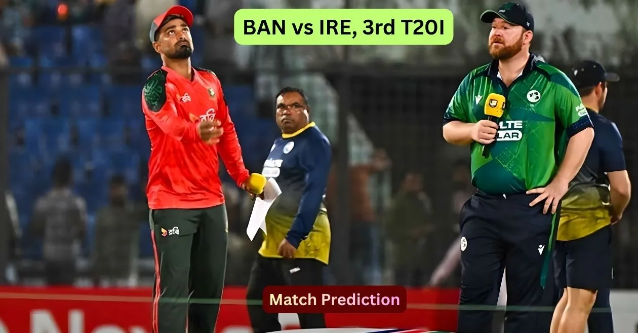 Predicción BAN vs IRE 3rd T20I: ¿Quién ganará el partido de hoy entre Bangladesh e Irlanda?