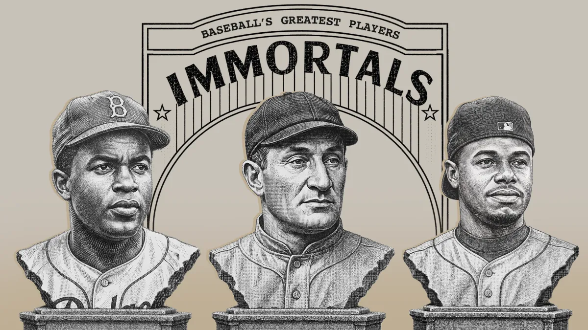 Los mejores jugadores del béisbol: los inmortales y los 10 números que los definen