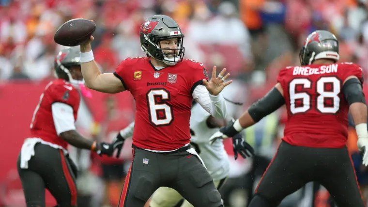 La proyección de los Buccaneers para 2026 para Baker Mayfield es un combustible de pesadilla