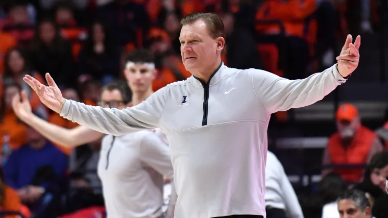 Brad Underwood envía un gran mensaje después de gritarle al árbitro durante la victoria por 71-51 sobre Indiana