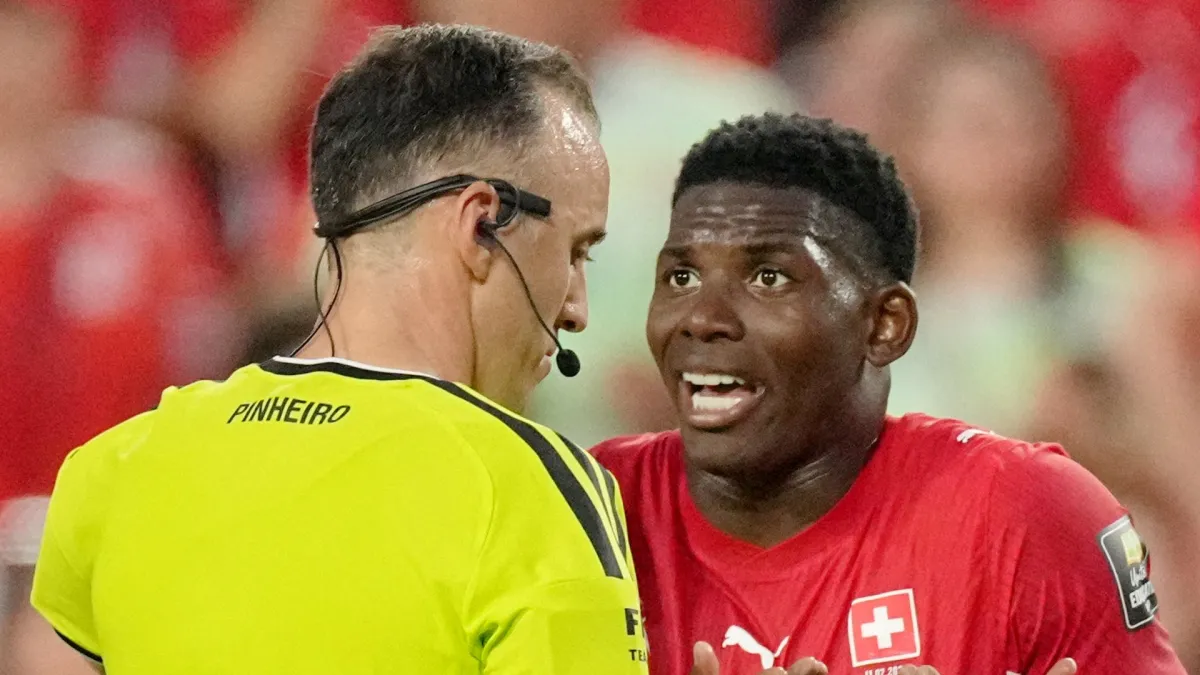 La merecida recompensa de Suiza por su actuación fue la expulsión del partido y la eliminación del Mundial.