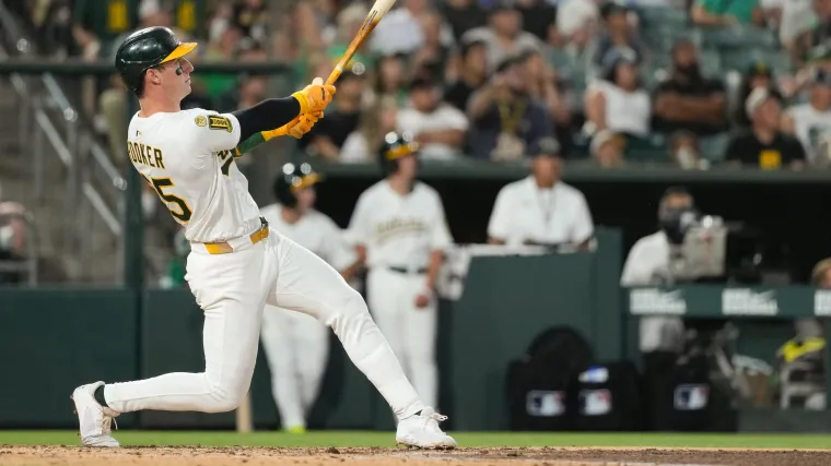 Se proyecta que Brent Rooker será el primer jugador de los Atléticos desde Mark McGwire en hacerlo