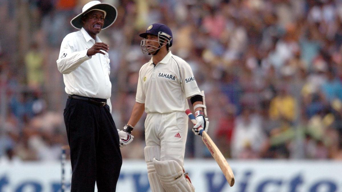 Steve Bucknor se arrepiente de haber liberado a Sachin Tendulkar hace 22 años