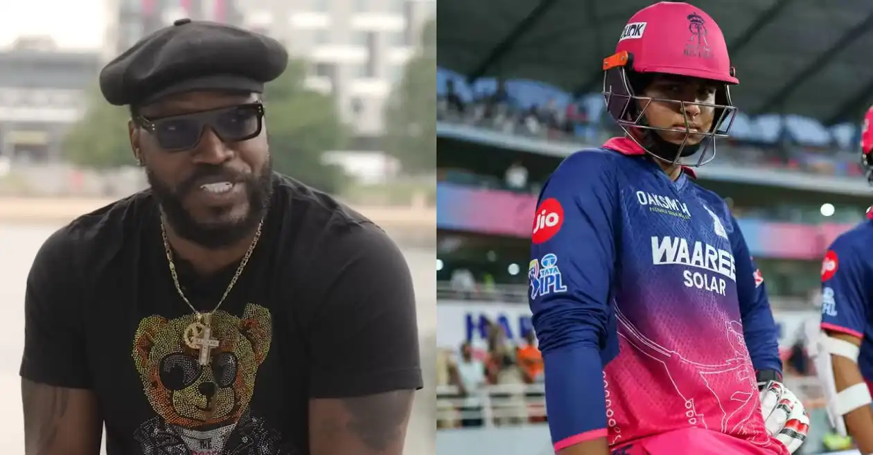 Chris Gayle reacciona después de que Vaibhav Suryavanshi rompiera su antiguo récord de heroísmo en la Eliminatoria IPL 2026