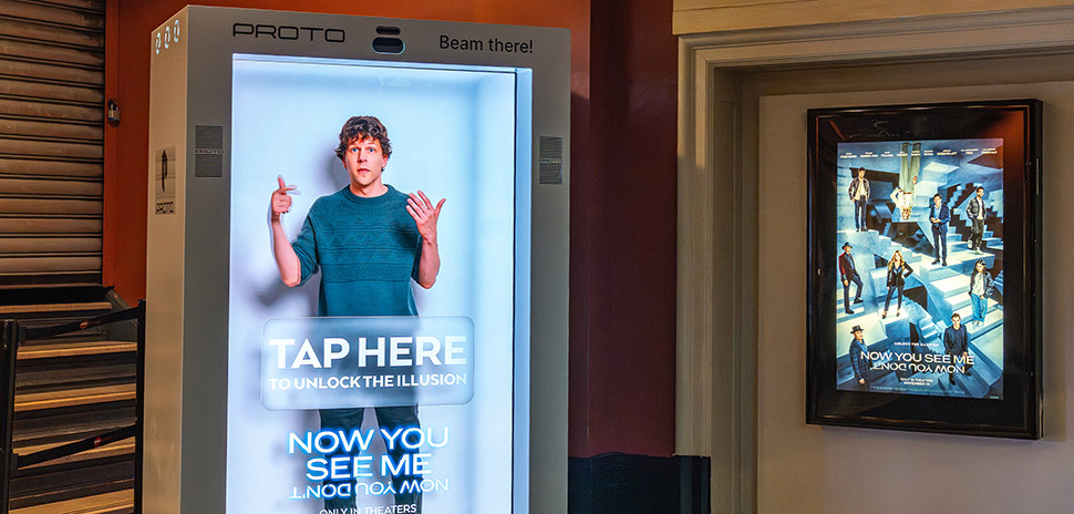 Cinemark ofrece selfies holográficos con estrellas de “Now You See Me: Now You Don’t”