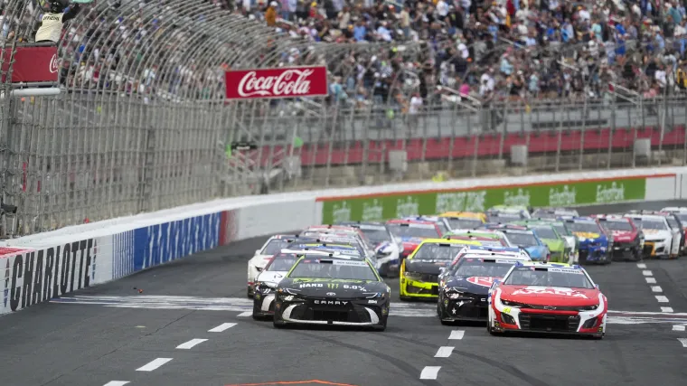 Actualizaciones meteorológicas de NASCAR en Charlotte: lluvia y relámpagos traen bandera roja en Coca-Cola 600