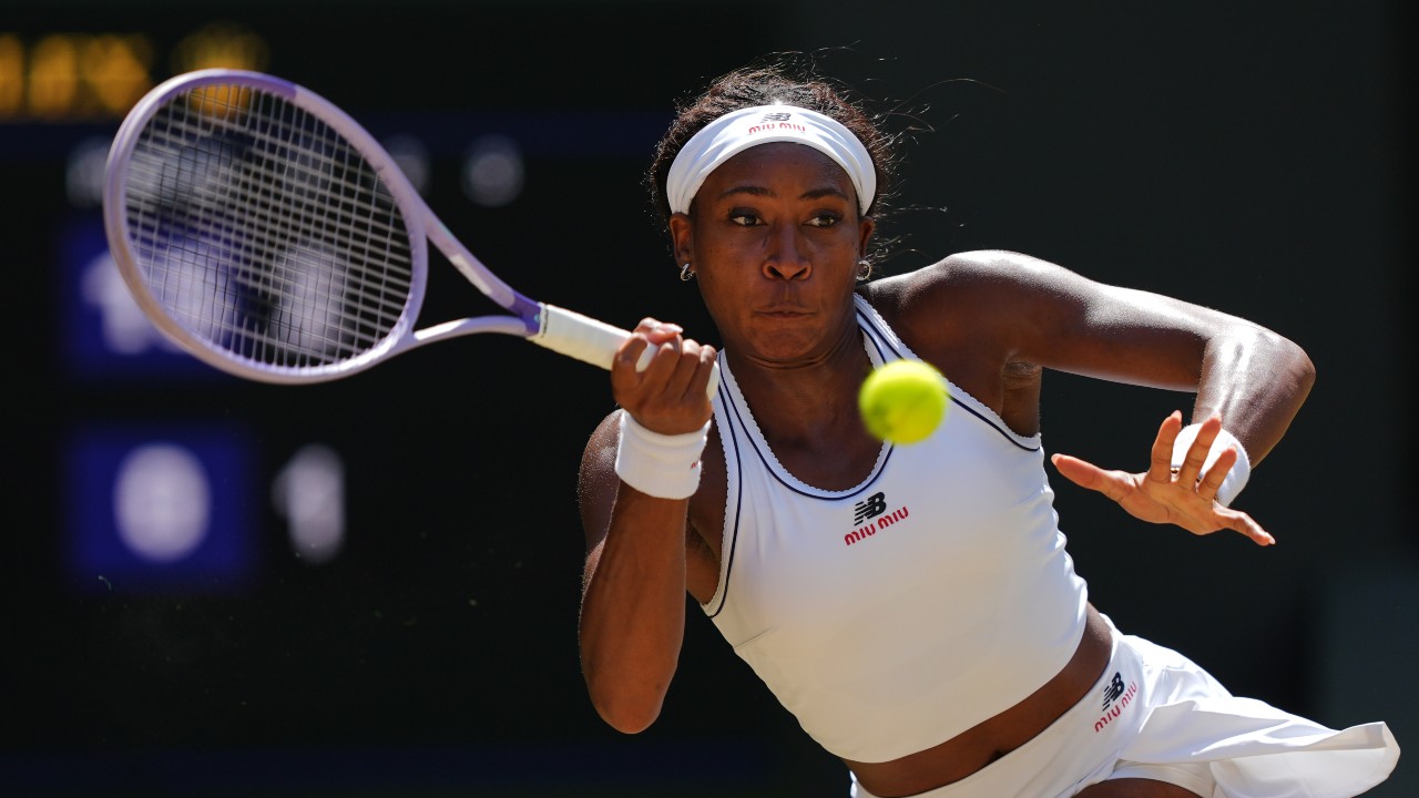 Coco Gauff derrotó a Jessica Pegula y alcanzó las semifinales de Wimbledon