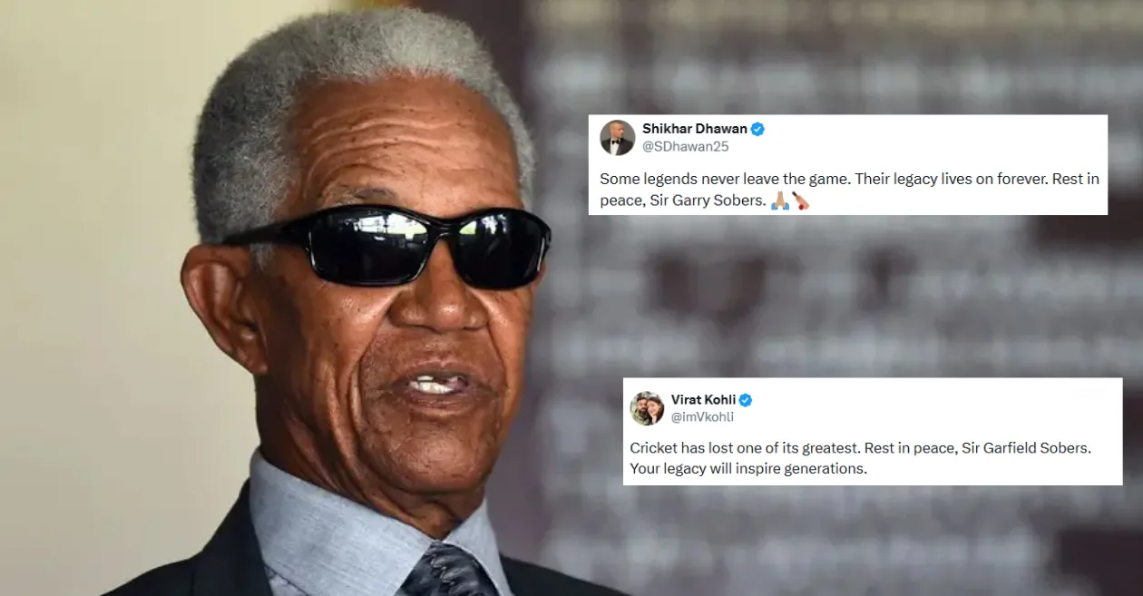 La fraternidad de cricket se despide de Sir Garfield Sobers cuando la leyenda de las Indias Occidentales muere a la edad de 89 años.