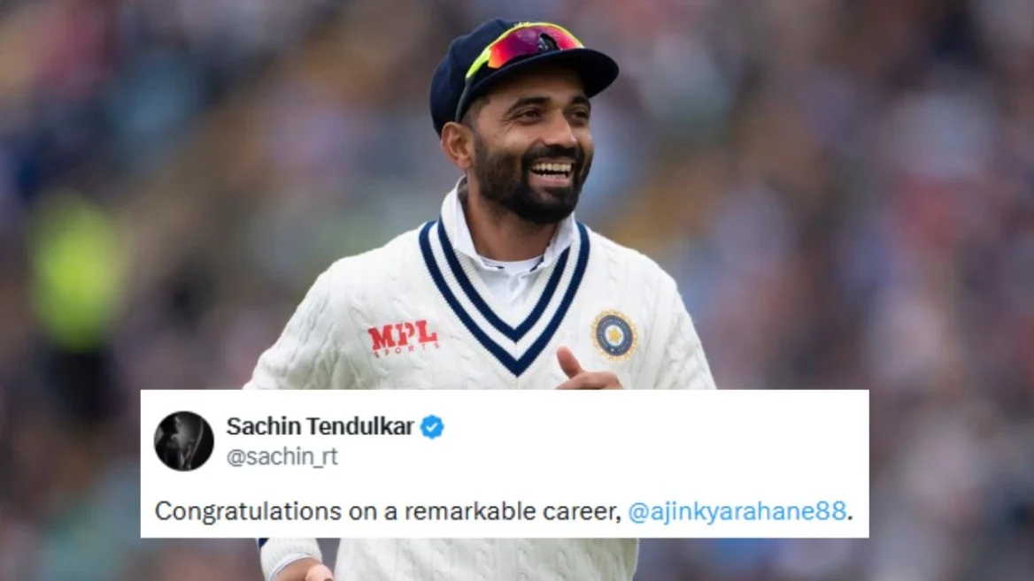 La fraternidad del cricket reacciona cuando Ajinkya Rahane termina su carrera en todos los formatos del cricket.