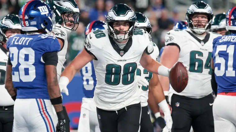 ¿Juega Dallas Goedert hoy? Por qué Eagles TE comienza lento en la semana 17