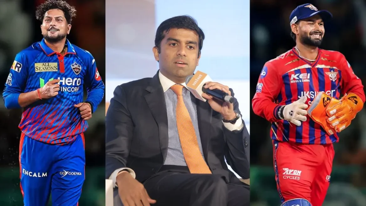 El copropietario de Delhi Capitals, Parth Jindal, publica una nota sincera sobre los acuerdos comerciales de Rishabh Pant y Kuldeep Yadav