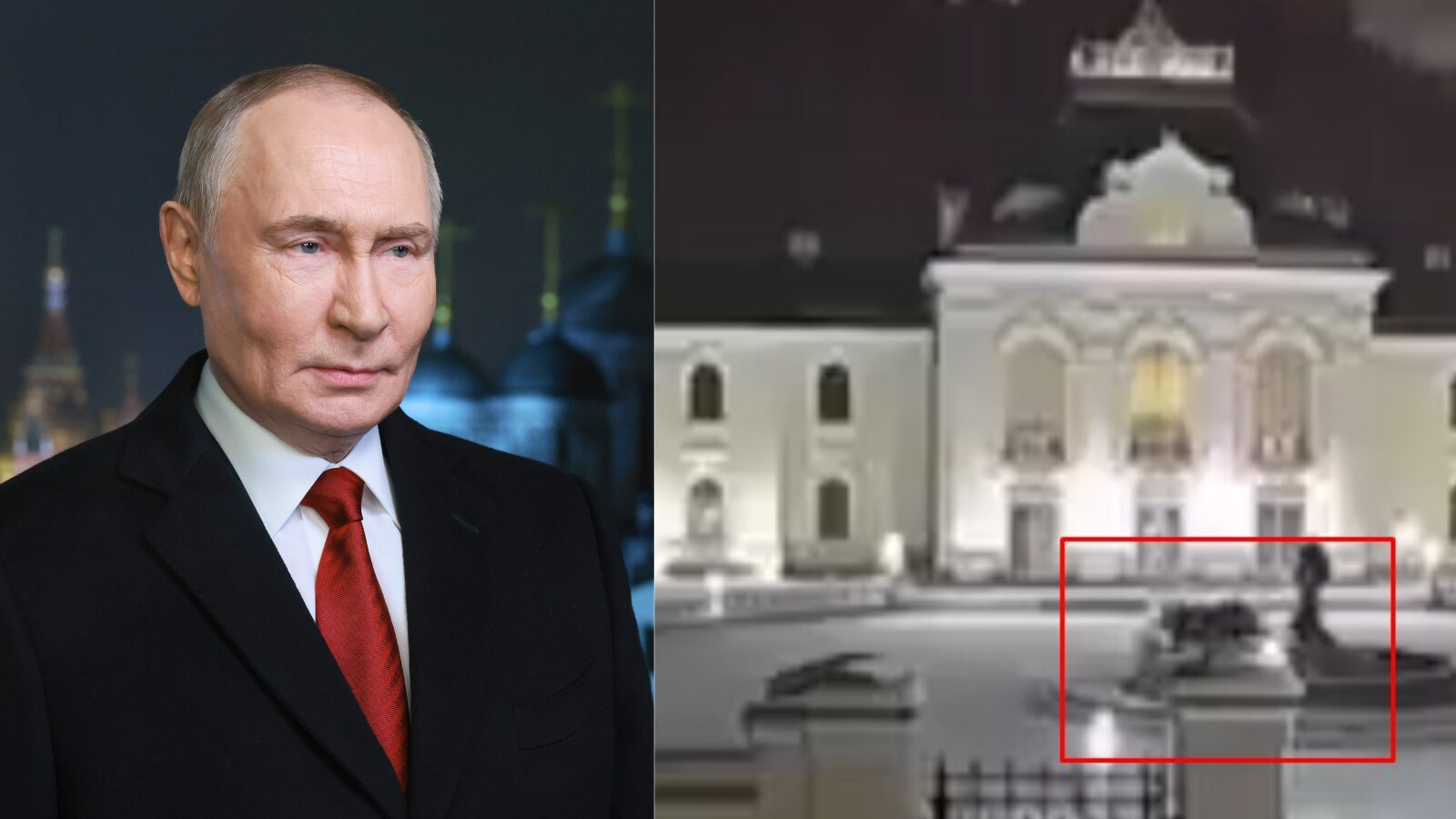 ¿Es real el vídeo viral que muestra un ataque con drones a la residencia de Putin? aqui esta la verdad