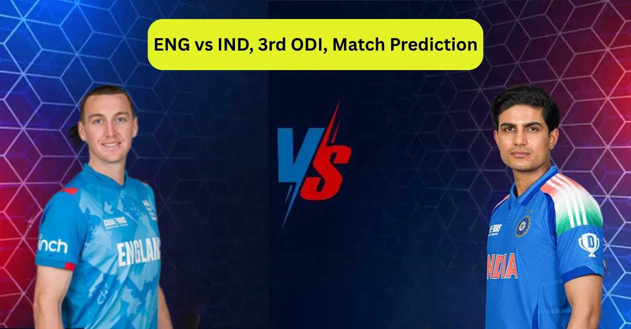 ENG vs IND, 3er ODI, Predicción del partido: ¿Quién ganará el partido de hoy entre Inglaterra e India?