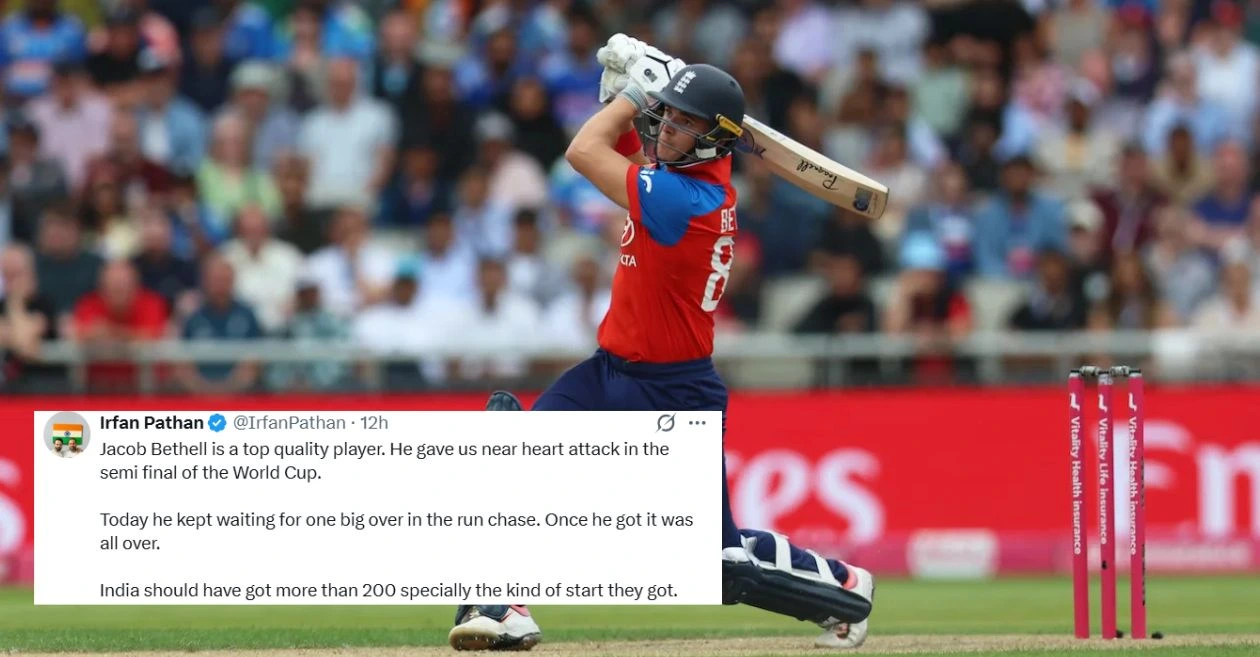 Los fanáticos estallan cuando la clase magistral de Jacob Bethell sella la emocionante victoria de Inglaterra en el segundo T20I contra India