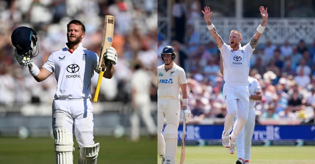 El 4-fer de Ben Stokes y el siglo de Ben Duckett ayudaron a Inglaterra a recuperarse después del colapso de Nueva Zelanda en el segundo día de la tercera prueba.