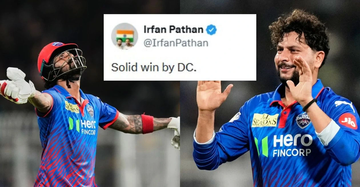 IPL 2026: Los fanáticos estallan cuando KL Rahul y Kuldeep Yadav brillan durante el enfático triunfo de DC sobre KKR