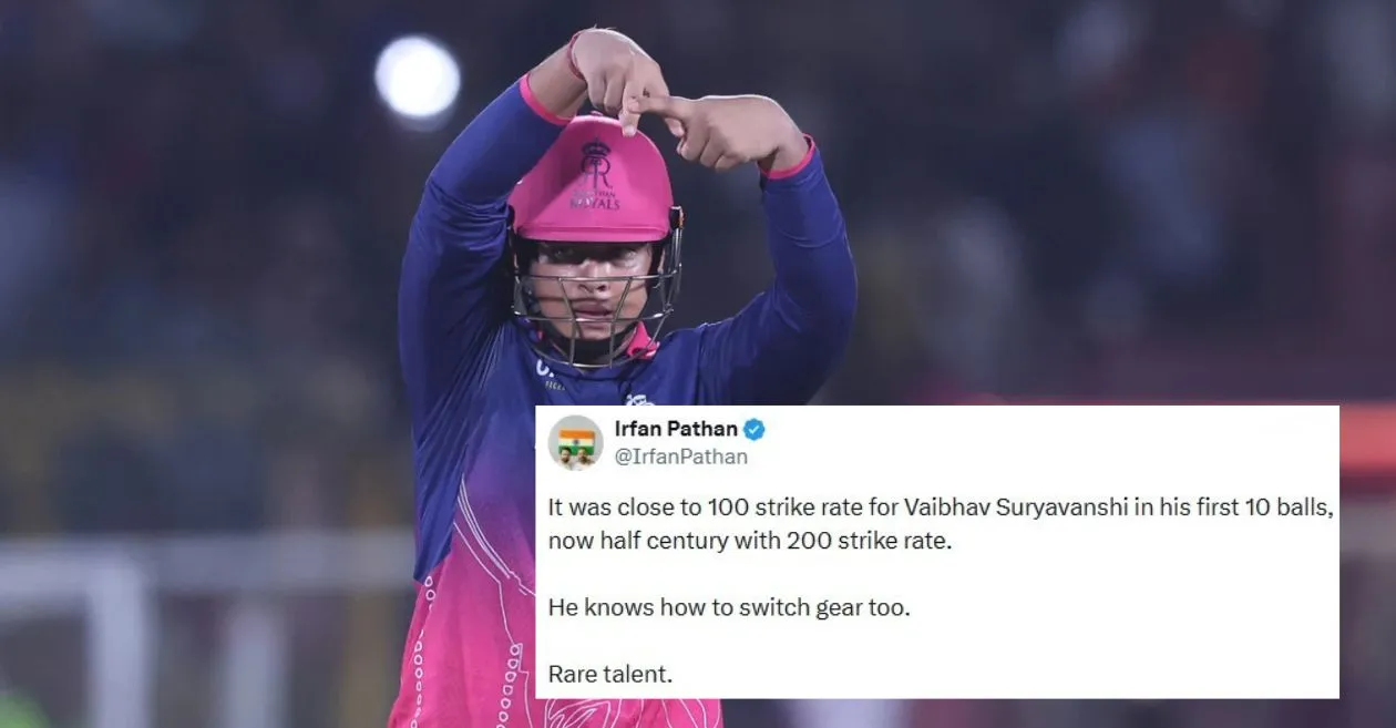Los fanáticos se vuelven locos cuando el electrizante golpe de Vaibhav Suryavanshi lleva a RR a una contundente victoria sobre LSG en IPL 2026