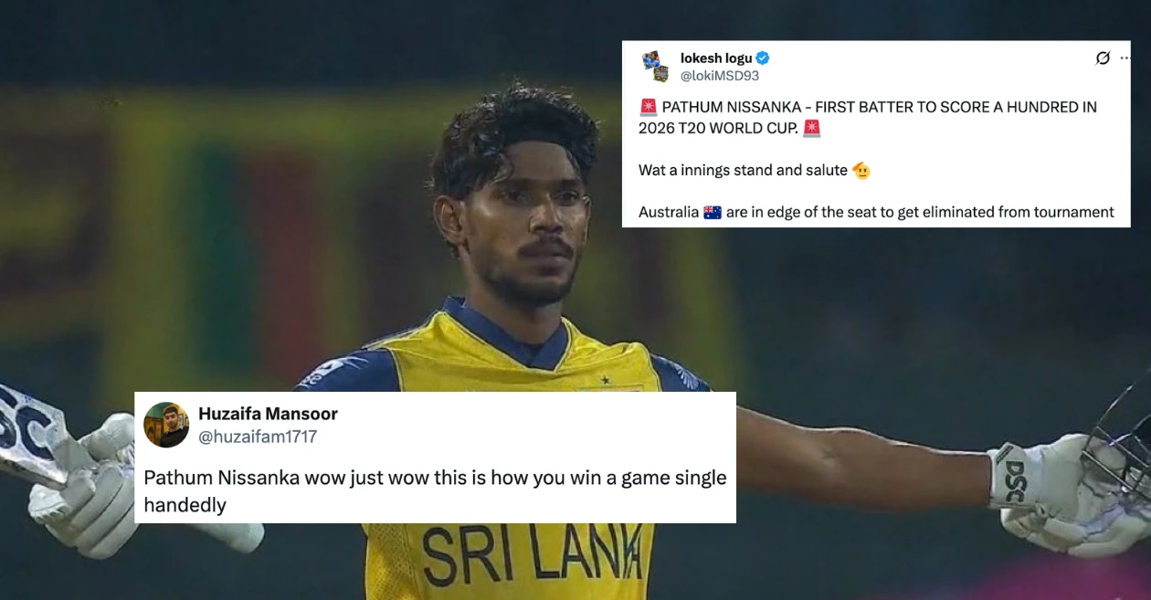 Los fanáticos se vuelven locos cuando Pathum Nissanka cumple un siglo para llevar a Sri Lanka al Super 8 con una victoria sobre Australia.