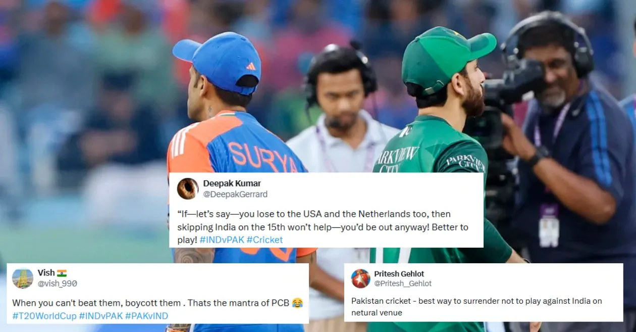 ‘Cuando no puedas vencerlos, boicotearlos’: la decisión de Pakistán de saltarse la Copa Mundial India T20 2026 genera reacciones negativas de los fanáticos